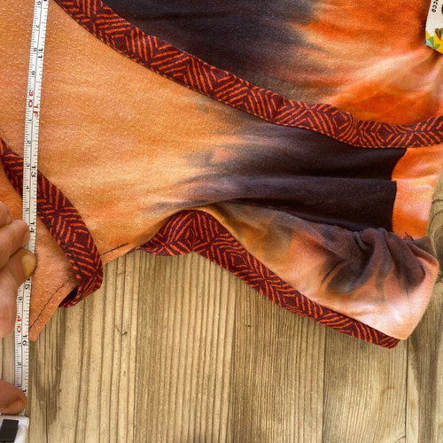 Zara long dress like new, brown orange with open bust