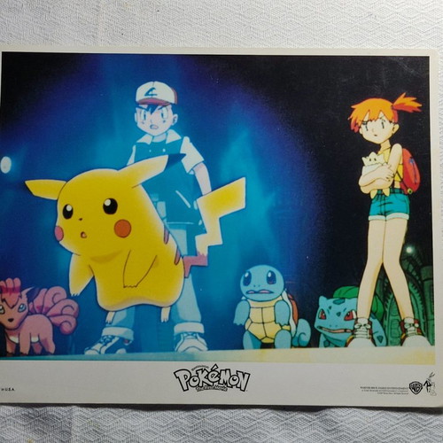Pokémon The First Movie paper movie posters like new