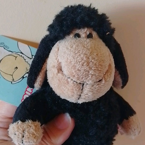 Nici Black Sheep plush toy new with tag