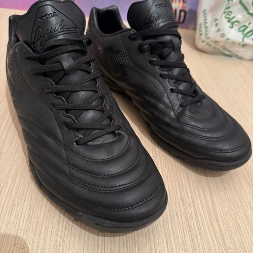 Joma football shoes 44.5 black like new with studs