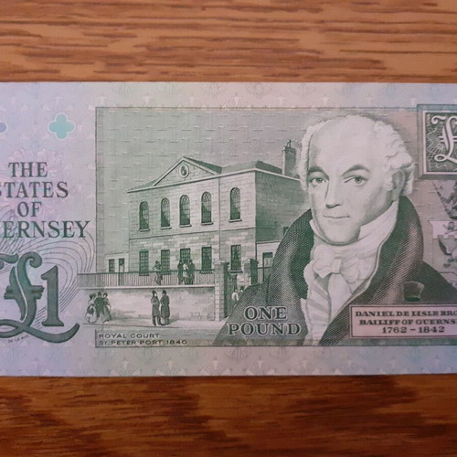 Guernsey 1 Pound Banknote 1991 new