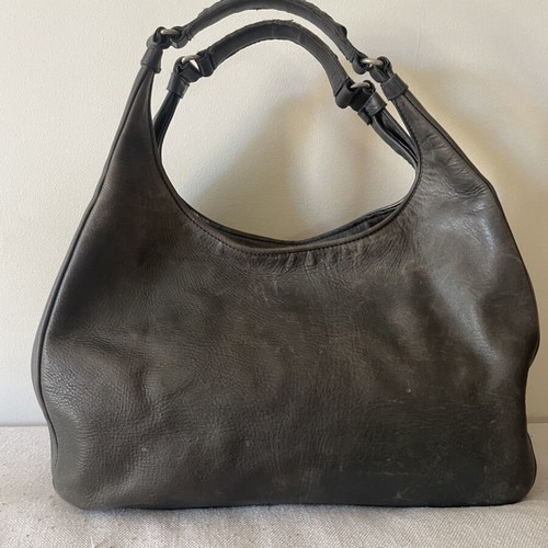 Bottega Veneta Vintage Large Leather Tote Bag used, shoulder style