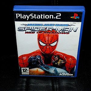 Spider-Man Web of Shadows Amazing Alies Edition PLAYSTATION 2 COMPLETE