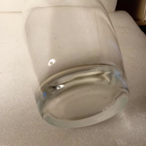 Glass vase tall 26cm used