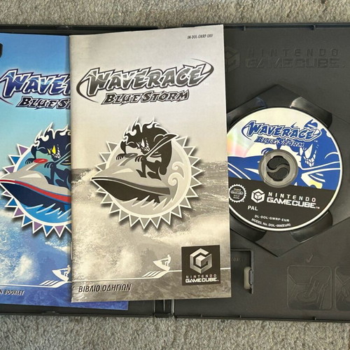Nintendo GameCube Wave Race Blue Storm game, complete