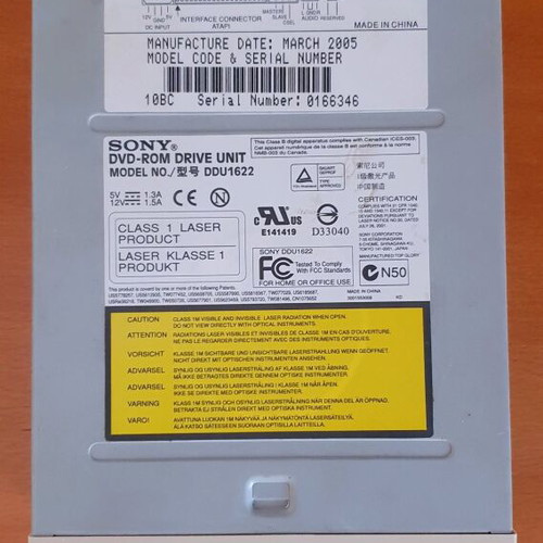 Dvd drive like new, functional