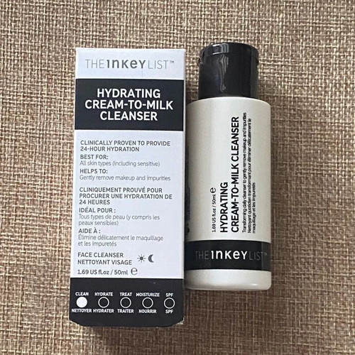 The INKEY List Hydrating Milk Cleanser 50ml new