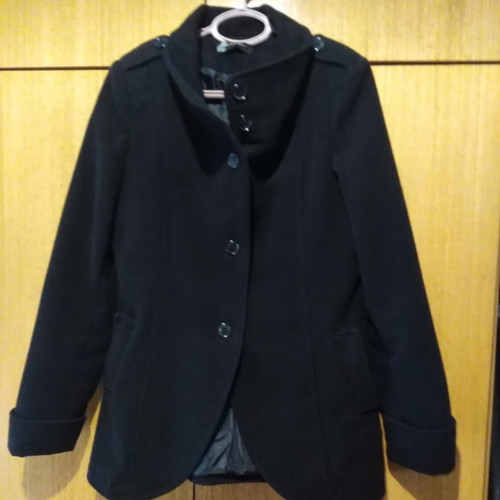 Women's black jacket like new with buttons size L