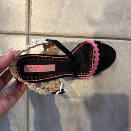 Miss kg sandals size 37 with thin heel