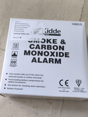 Kidde 10SCO Smoke & Carbon Monoxide Alarm