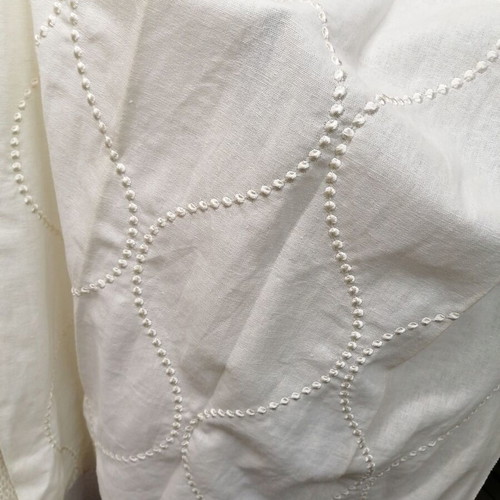 Linen-cotton fabric new 0.70x1.32 with two doilies gift