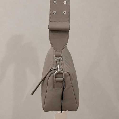 AMI Paris Alexandre Mattiussi shoulder bag, Gris Taupe
