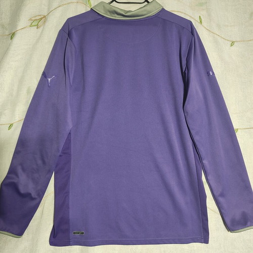 Puma Uruguay AUF Sample Long Sleeve Training Jersey Shirt, purple grey, size Large