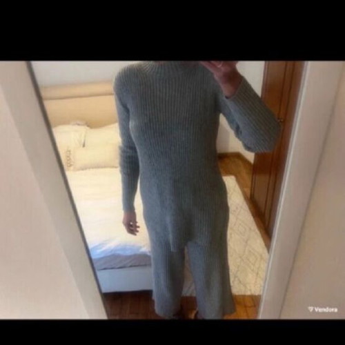 Boohoo set gray like new