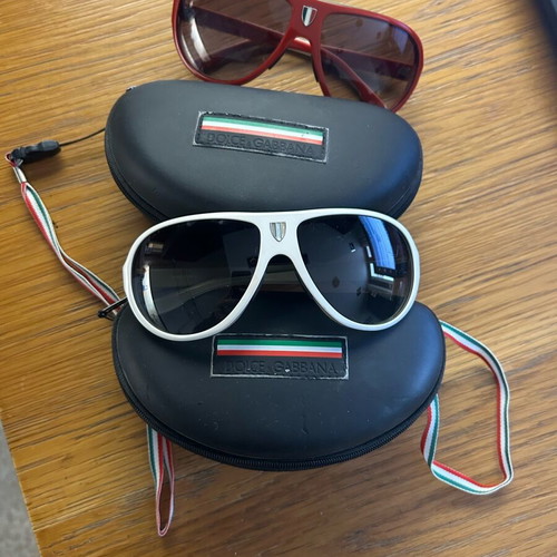 Dolce & Gabbana DG 4087 sunglasses new, white and red