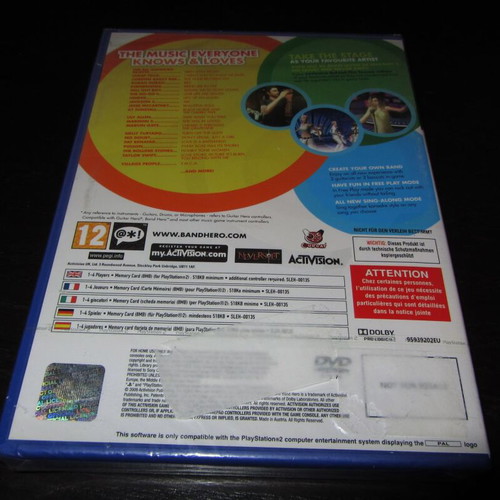 Band Hero Sony PS2 καινούργιο σφραγισμένο