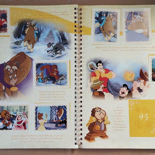 Panini Disney Princess Sticker Album used French edition