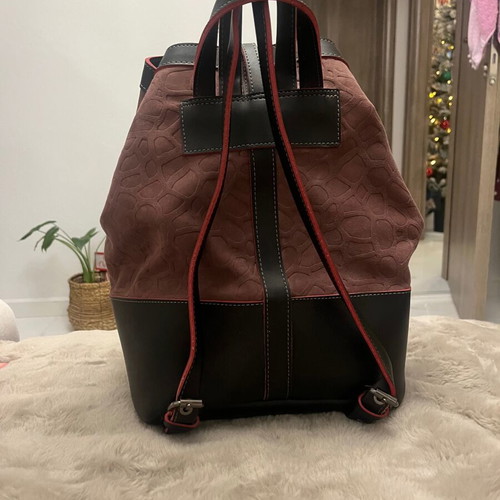 FRNC backpack used, black and pink