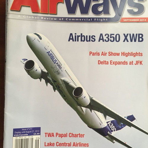 Airways Magazine 12 issues like new, year 2013