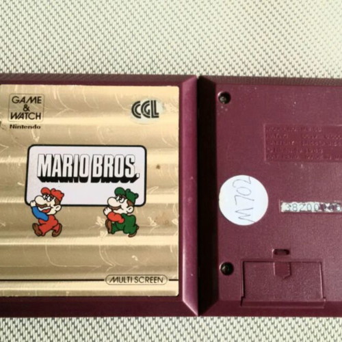 Nintendo Game & Watch Mario Bros MW-56 vintage like new