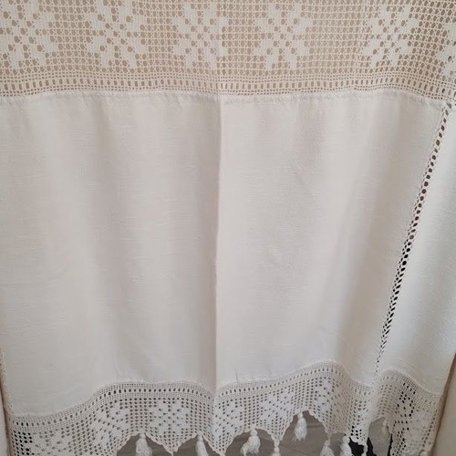2 HANDMADE TRADITIONAL CURTAINS