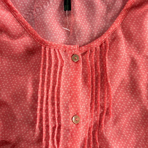 Lightweight salmon blouse new, size M