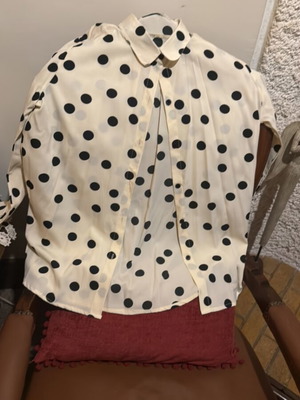 Compania Fantastica πουκάμισο large μαύρο και άσπρο σαν καινούργιο