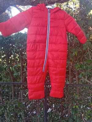 Baby snowsuit Lupilu like new, size 4 to 6 months