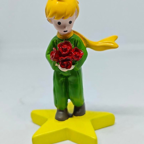 Little Prince collectible figure with roses like new