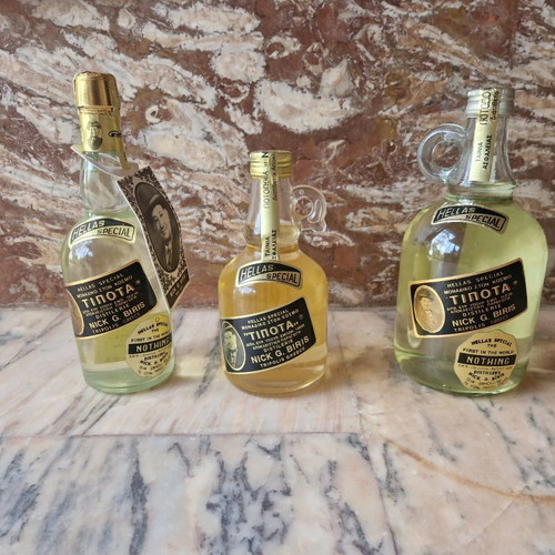 Nothing collectible bottles sealed, pack of 3, new