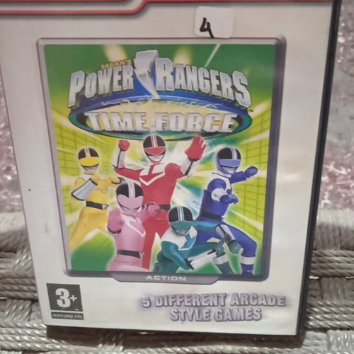 Power Rangers Time Force PC game used, arcade style