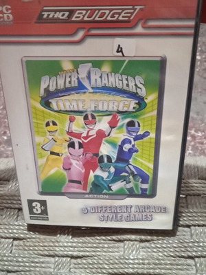 Power Rangers Time Force PC game used, arcade style