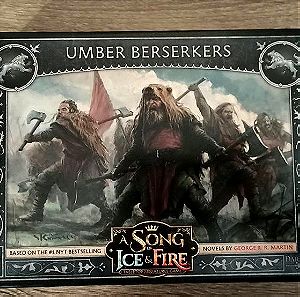 Umber Berserkers μινιατούρες Game of thrones