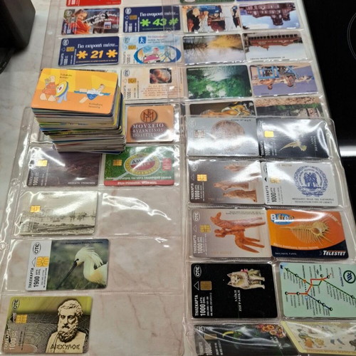 OTE phone card collection like new, over 100 pieces