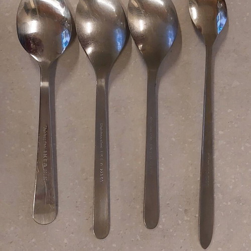 Cutlery set stainless steel vintage pack of 44 pieces