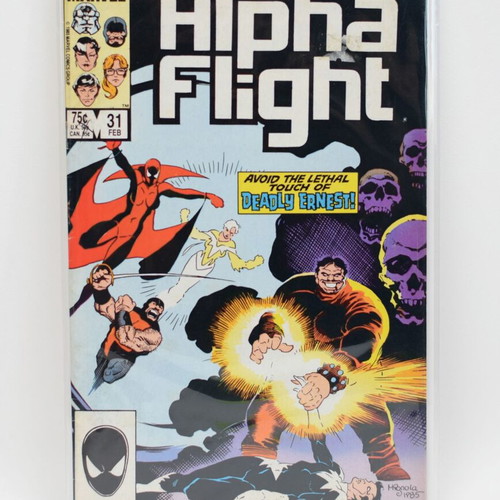 Alpha Flight #31 Marvel Comics used, 1986 edition