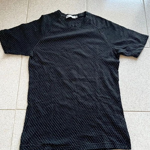 Rebel Official men's T-shirt used, black with white details, size S