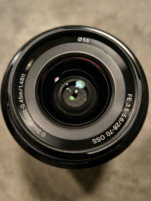 Sony Full Frame Φωτογραφικός Φακός Bulk FE 28-70mm F3.5-5.6 OSS σαν καινούργιο