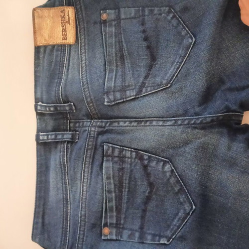 Bershka women's jeans small blue like new