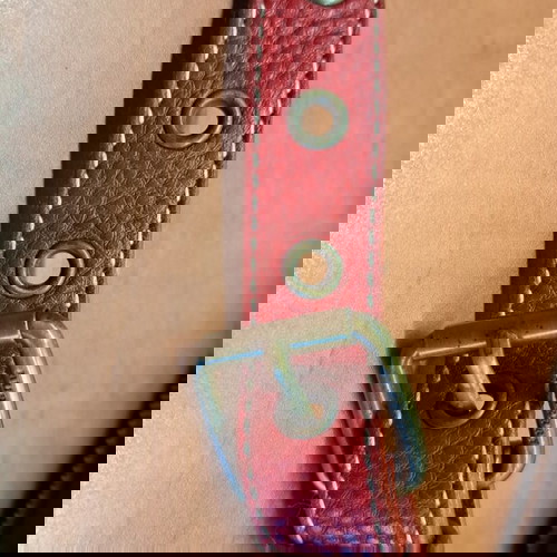 Burberry mini bag σαν καινούργιο, πολύχρωμο καρό