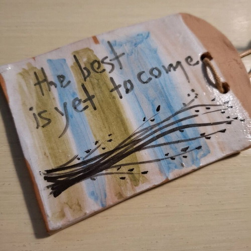 Ceramic wall hanging new, handmade