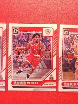 Olympiakos White Optic Panini Euroleague 2024-2025 like new