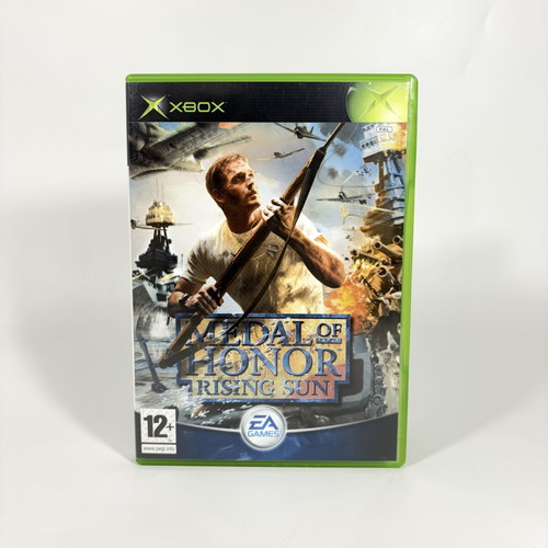 Medal of Honor Rising Sun Xbox game like new, complete with manual