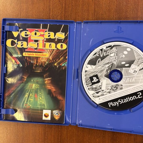 Vegas Casino PS2 used in good condition