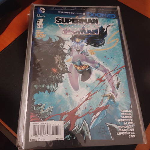Superman/Wonder Woman The New 52 comics pack new issues