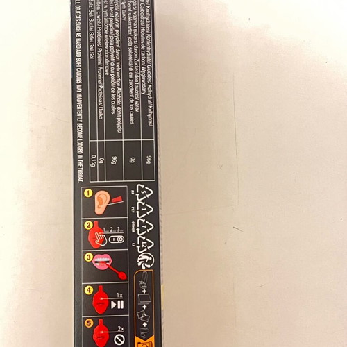 Amos TastySounds Audio Lollipop with Strawberry Flavor