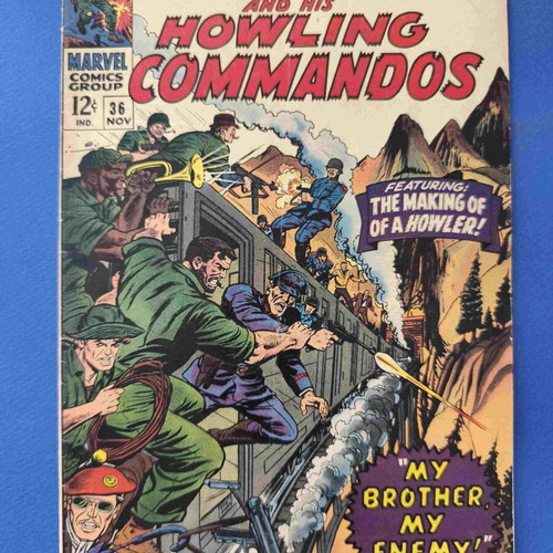 Sgt. Fury and His Howling Commandos 36 comic book used