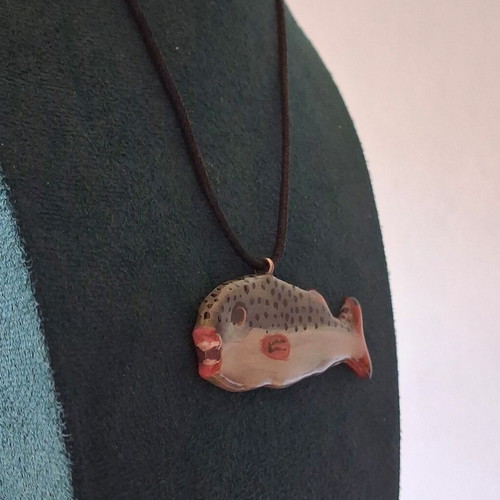 Rabbitfish Handmade Necklace New, Multicolor