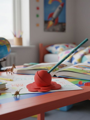 Molyvothiki Liomeno Gleiftzouri new 3D printed pen holder from PLA
