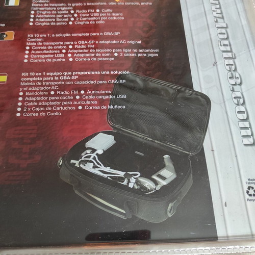 GBA SP Travel Pack Logic3 new accessory set for travel